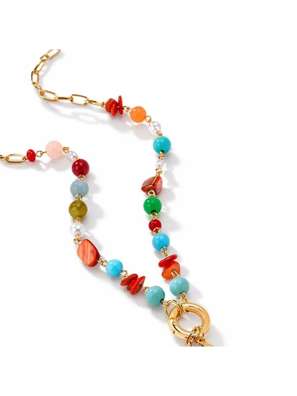 New! Bloom Social Gold Fish Charm Necklace (1022) NWOT